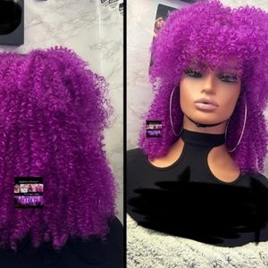 Afro Kinky Bang Wig